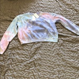 Pastel tie dye long sleeve